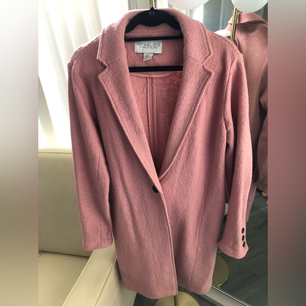 MUST GO - Rachel Zoe Pink Duster Jacket